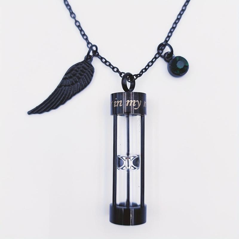 Remembrance Stainless Steel Ashes Jewelry for Pet Urns Memorial Keepsake