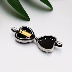 Heart Cremation Jewelry Urn Necklace For Ashes Always In My Heart