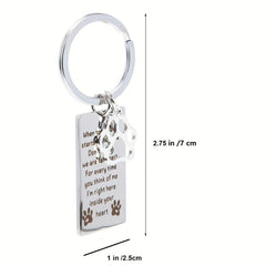 Pet Memorial Keyring - Cherish Your Beloved Pet's Memory