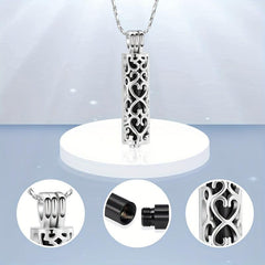 Pet Urn Pendant Perfume Bottle Cremation Necklace