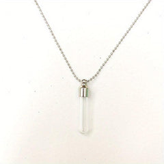 Stainless Steel Heart Pendant Cremation Urn Necklace Ashes Jewelry