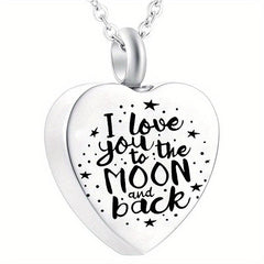 Heart Cremation Urn Necklace for Your Beloved Pet