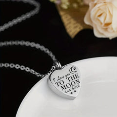 Heart Cremation Urn Necklace for Your Beloved Pet