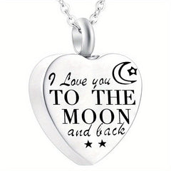 Heart Cremation Urn Necklace for Your Beloved Pet