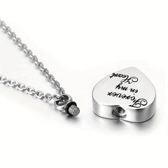 Heart Cremation Urn Necklace for Your Beloved Pet