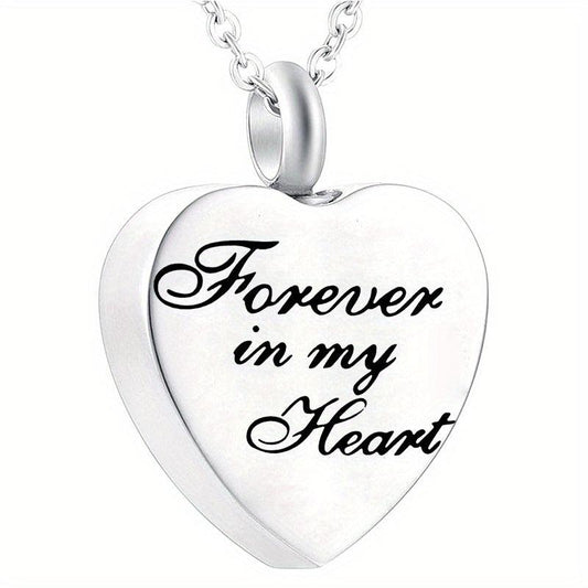 Heart Cremation Urn Necklace for Your Beloved Pet