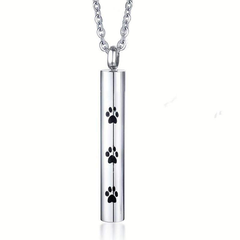 Pet Memorial Necklace Urn Pendant For Ashes Cremation Jewelry
