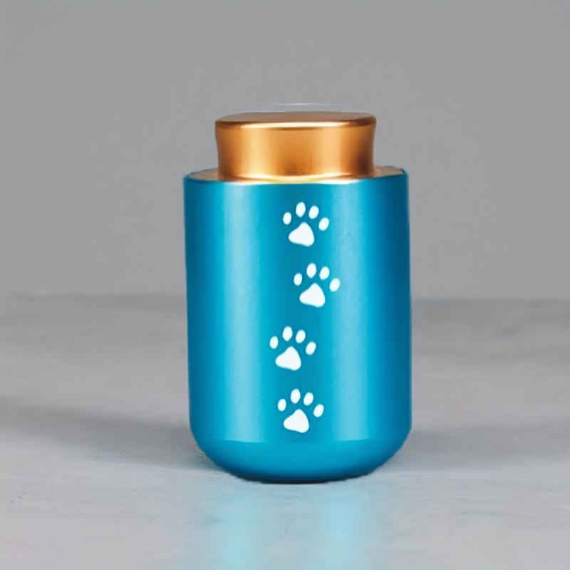 Paw Engraved Pet Urn Dog Keepsake Urns for Ashes