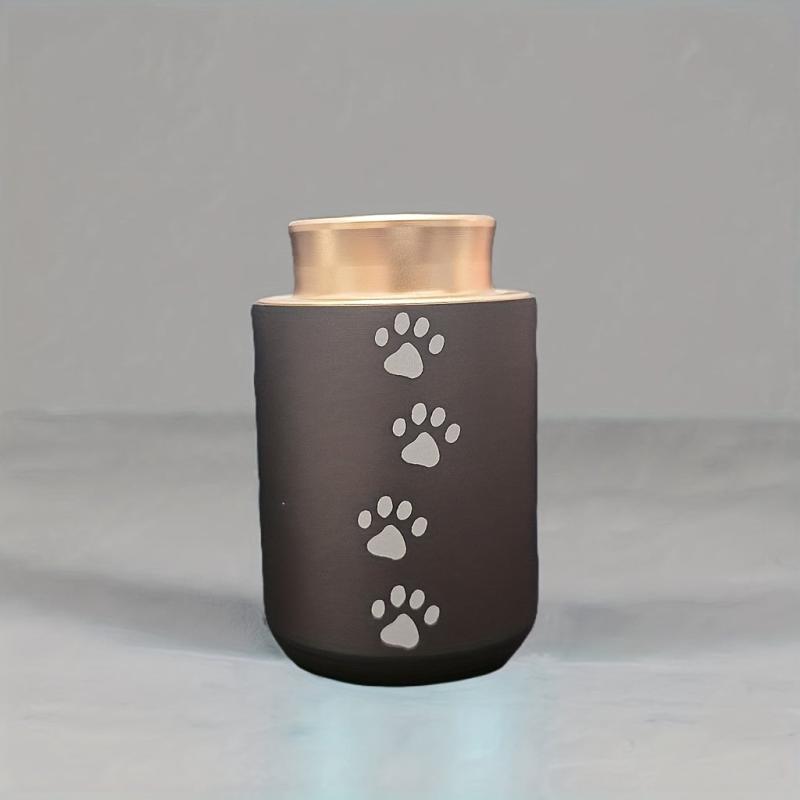 Paw Engraved Pet Urn Dog Keepsake Urns for Ashes