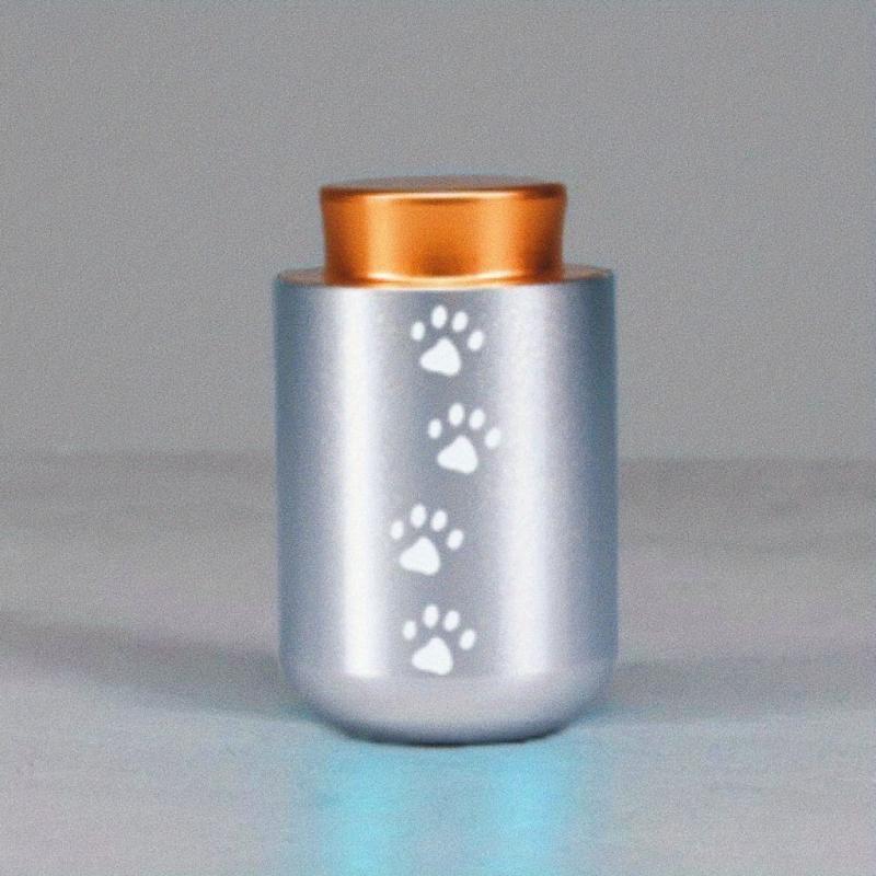 Paw Engraved Pet Urn Dog Keepsake Urns for Ashes