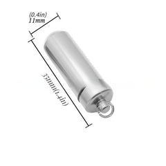 Geometric Pet Memorial Necklace Cremation Urn Jewelry