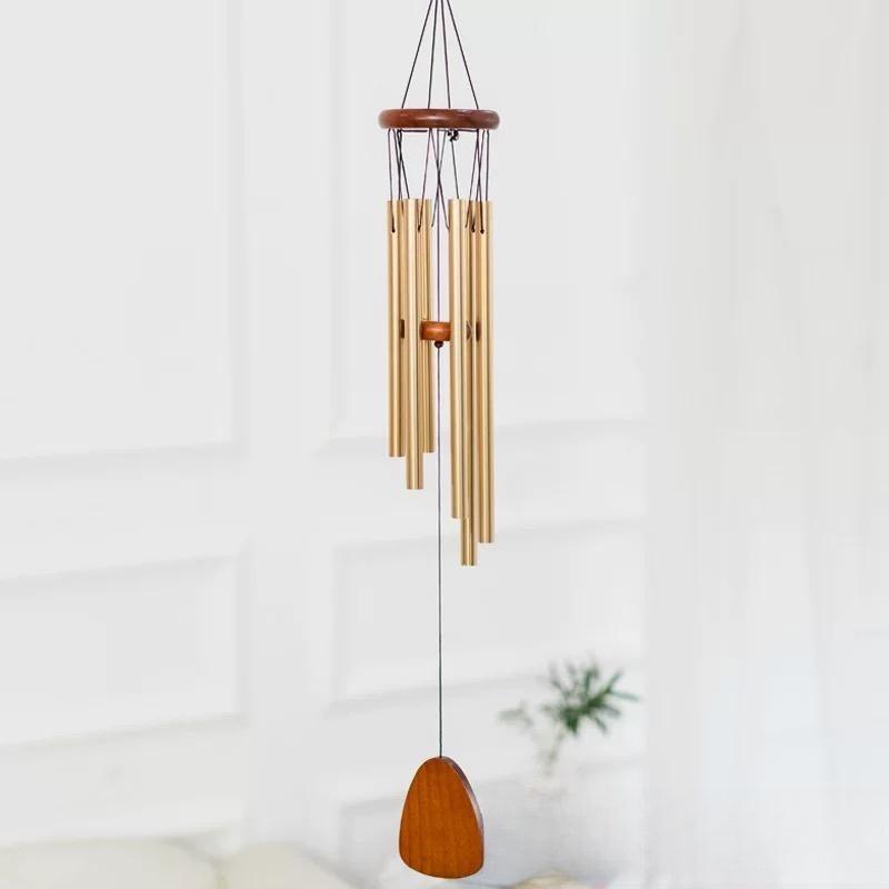 Custom Pet Name Engraved Memorial Wind Chime - Loss Of Pet Sympathy Gift