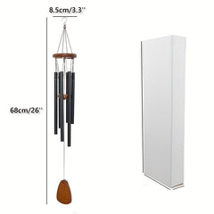 Custom Pet Name Engraved Memorial Wind Chime - Loss Of Pet Sympathy Gift