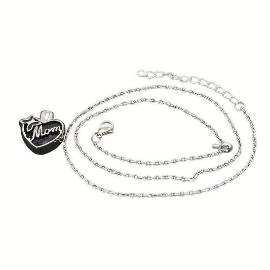 Heart Charm Pet Dog Memorial Funeral Urn For Ashes Necklace Pendant Keepsake