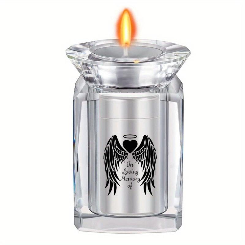 Angel Wings Cremation Keepsake Holder In Loving Memory