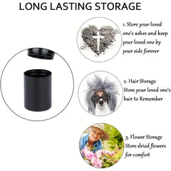 Angel Wings Cremation Keepsake Holder In Loving Memory