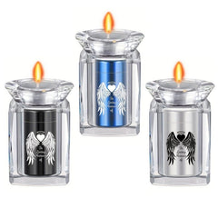 Angel Wings Cremation Keepsake Holder In Loving Memory