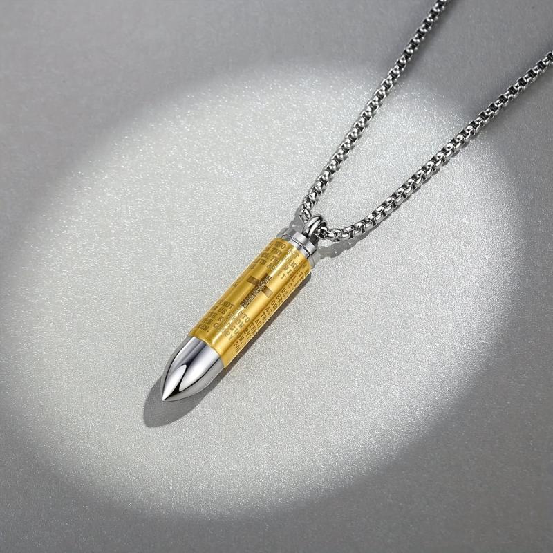 Bullet Shape Pet Urn Openable Ashes Holder Memorial Cremation Urns