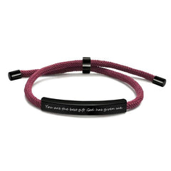 Personalized Stainless Steel Pet Name Bracelet