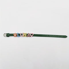 Pet Memorial Bracelet with Rhinestones