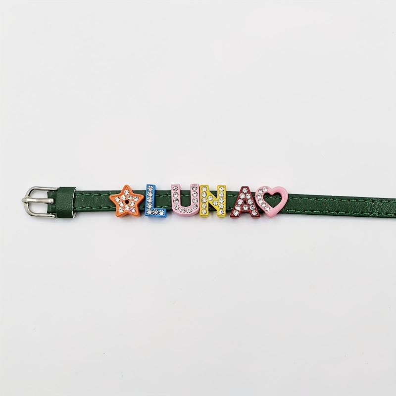 Pet Memorial Bracelet with Rhinestones