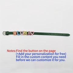 Pet Memorial Bracelet with Rhinestones