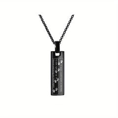 Pet Paw Print Cremation Jewelry Urn Necklace For Ashes