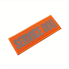 Reflective Service Dog Vest Patches - Easily Removable - Alert Others