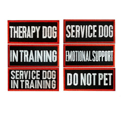Pet Vest Patch Service Dog Training Emblem
