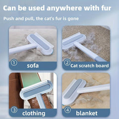 Long Handled Pet Hair Remover Sofa Hair Removal Brush