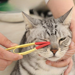 Handheld Cat Eye Rub Pet Eye Comb Tear Stain Brush