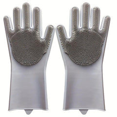 Pet Grooming Glove with Hair Removal Slicker Brush