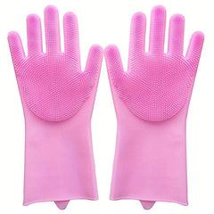 Pet Grooming Glove with Hair Removal Slicker Brush