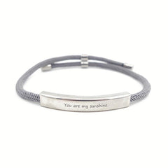 Personalized Stainless Steel Braided Pet Bracelet Engraved Accessory