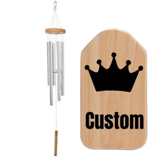 Personalized Cat Dog Memorial Wind Chime Rich Sound Metal Garden Pendant