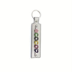 Pet Memorial Keychain with Rhinestone Letters Up to 8 Characters