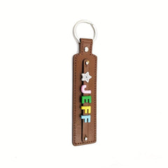 Colorful Pet Memorial Keychain - Up to 8 Characters - Personalized Keepsake