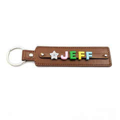 Colorful Pet Memorial Keychain - Up to 8 Characters - Personalized Keepsake