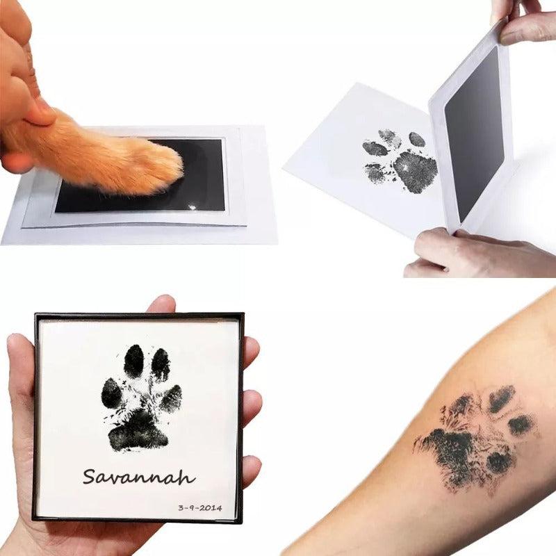 Pet Dog & Cat Handprint & Footprint Safe Tool for Memories & Art Projects