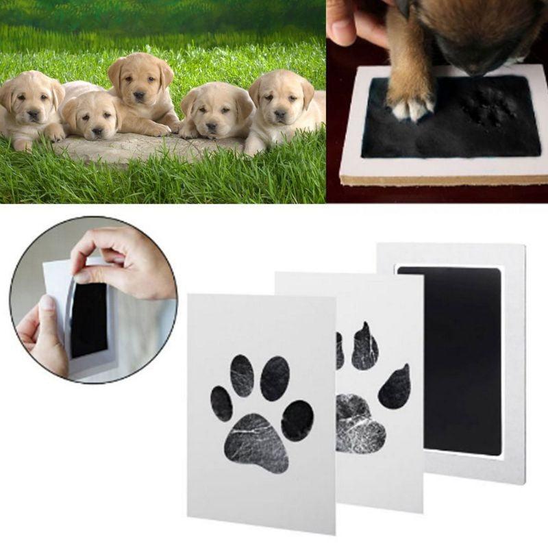 Pet Dog & Cat Handprint & Footprint Safe Tool for Memories & Art Projects