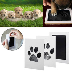 Pet Dog & Cat Handprint & Footprint Safe Tool for Memories & Art Projects