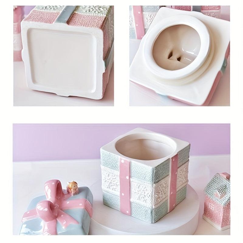 Cats Dogs Dead Urn Pink Ceramic Sealed Moisture proof