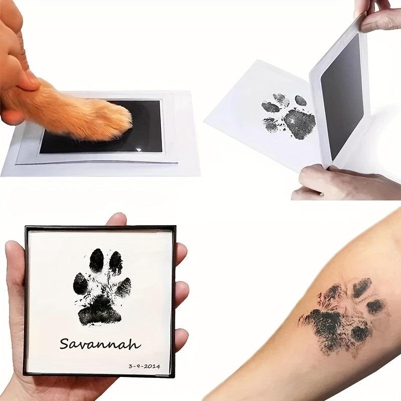 Pet Footprint & Handprint Pad - Non Toxic Memory Maker