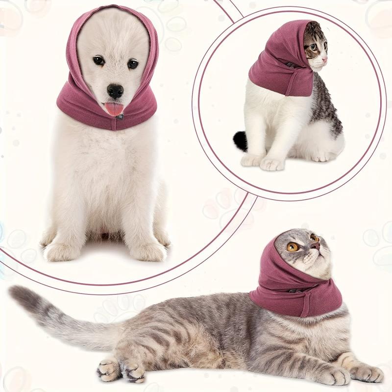 Pet Noise Anxiety Relief Ear Cover & Muffs for Dogs & Cats