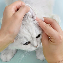 130pcs Pet Eye Wash Pads for Dogs and Cats - Tear Stains Ear Earwax Removal