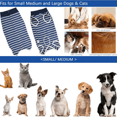 Pet Recovery Clothing Post Surgery Anti licking Apparel For Dogs Cats