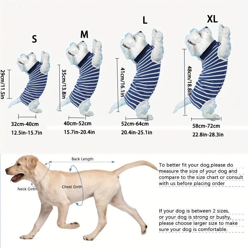 Pet Recovery Clothing Post Surgery Anti licking Apparel For Dogs Cats