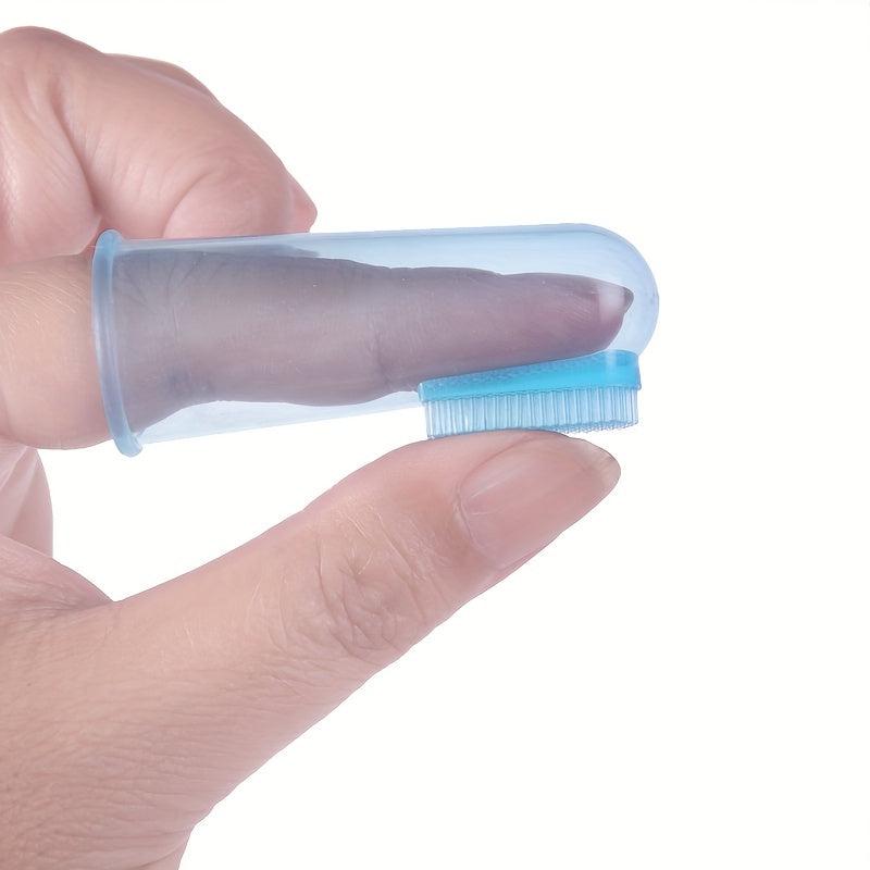 Pet Finger Toothbrush for Dogs and Cats Oral Health Care Supplies