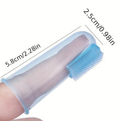 Pet Finger Toothbrush for Dogs and Cats Oral Health Care Supplies