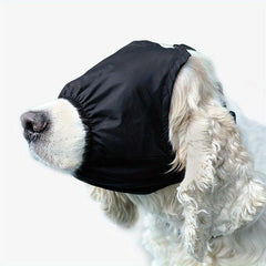 Dog Calming Cap & Eye Mask: Reduce Anxiety, Car Sickness, Grooming Stress
